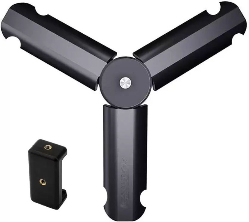 G2L DOWN PRICE Selfie Stick Desktop Online Video Recording Design Streaming Blogs Tripod, Tripod Bracket, Monopod Kit(Black, Supports Up to 450 g)