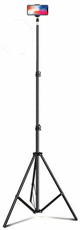 Treadmill NEW ARRIVAL 2.1 metra stand [210 cm]Popular Best Portable Camera Stand ,Selfie Studio Lighting Photography Stand ,video Recording Stand With High Quality Tripod for Video Recording/Reels/Makeup/Online Classes ,YouTube ,Instagram ,Fits all smartphones,Action & DSLR Cameras Tripod, Tripod Ki