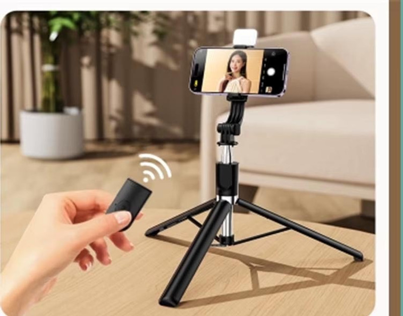 BUFONA Long Selfie Stick R1S-L Photography Selfie Stick Stand Selfie Sticks & Monopods Tripod, Tripod Kit, Monopod(Black, Supports Up to 500 g)