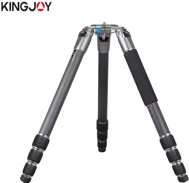 KINGJOY A86 Tripod(Black, Supports Up to 30000 g)