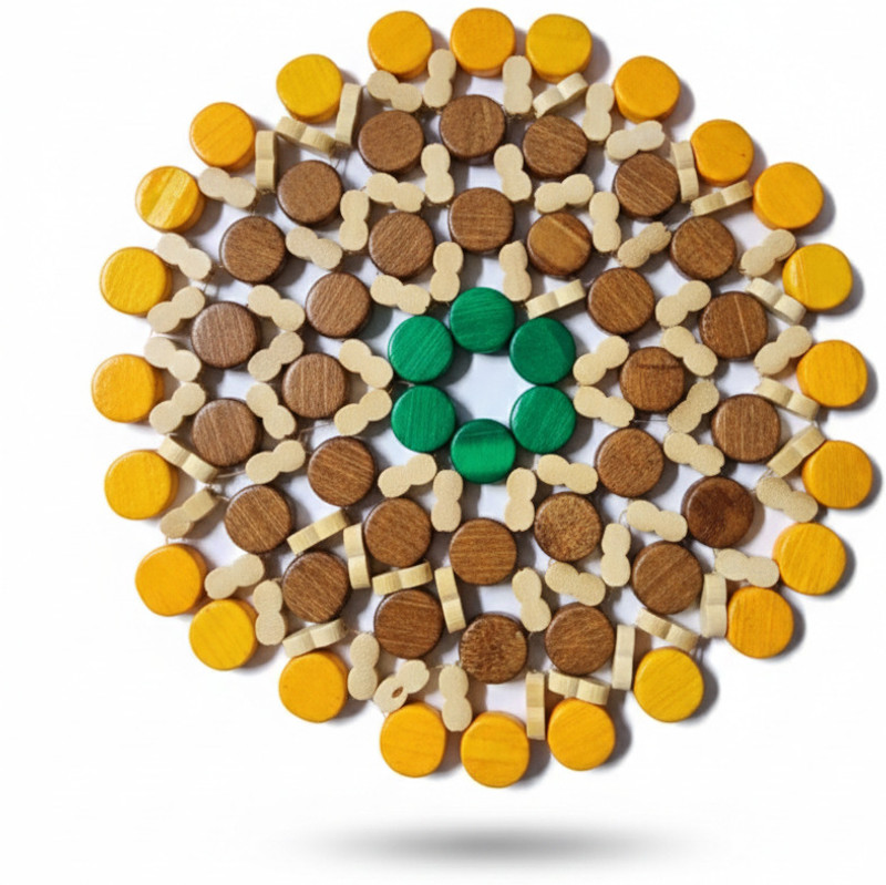 VINSU VN - 5894 Polished Trivet(Pack of 2)