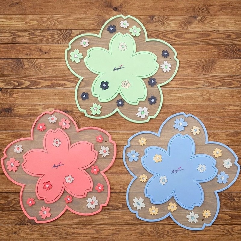 Signamio Star Shape Decorative Placemat Matte Trivet(Pack of 3)