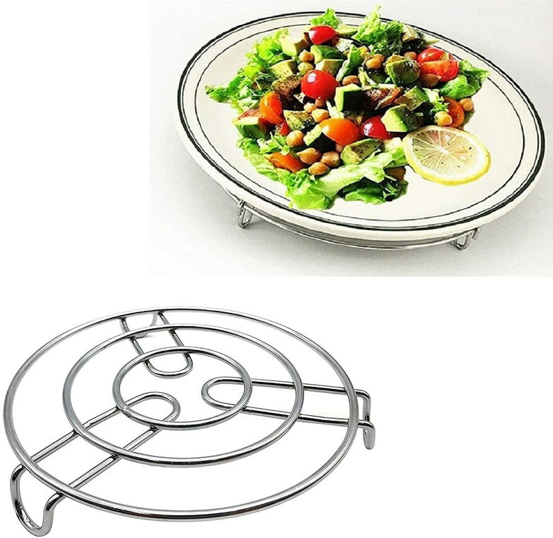 LSARI HP-0978-P Chrome Trivet(Pack of 1)