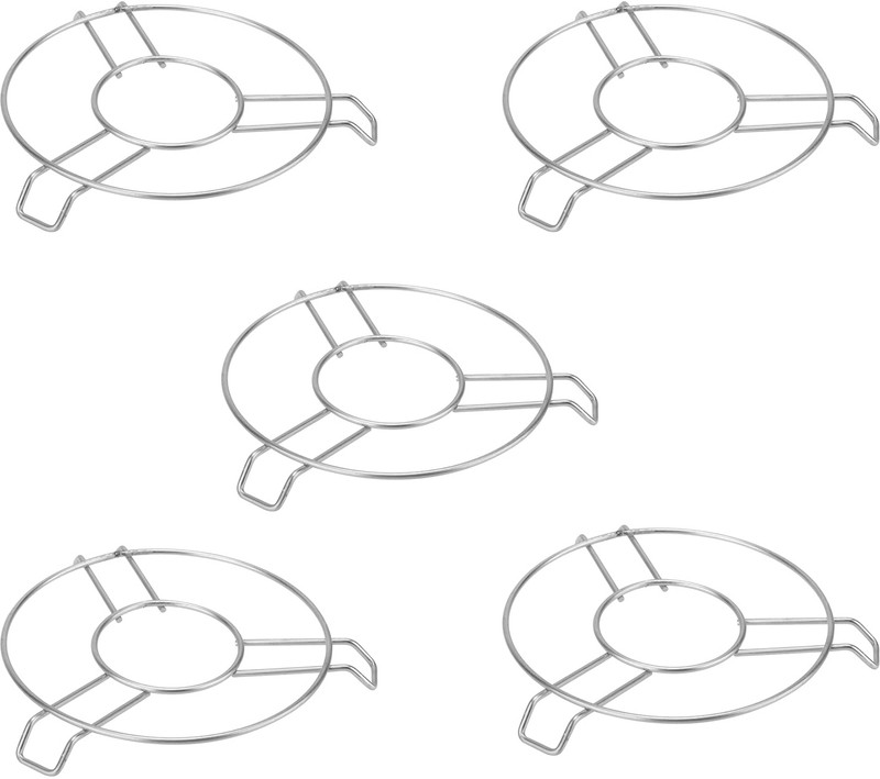 OC9 Trivet Stand / Hot Pot Stand / Hot Vessel Stand / Cooker ka Stand Polished Trivet(Pack of 5)