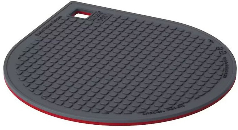IKEA Pot stand, magnetic, red/dark grey Silicone rubber Trivet(Pack of 1)