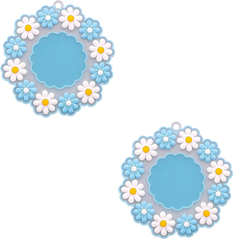 OICIA TRIVET_A_MEDIUM_BLUE_2PCS 3D Trivet(Pack of 2)