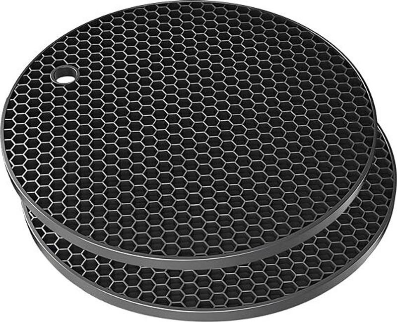 zixan Silicone Trivet Mats Pack of 2 Dishwasher Safe Trivet(Pack of 2)