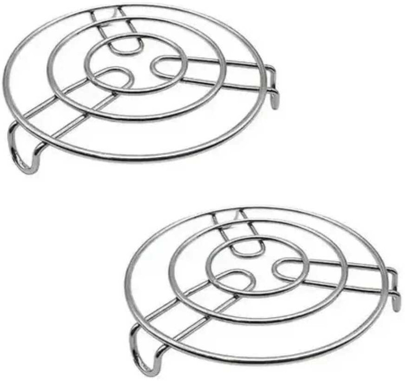 sehaj global CookerST4 steel Trivet(Pack of 2)