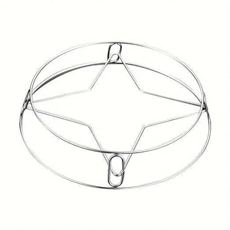 IP DHAMELIYA KITCHEN COOKING POT STEAMING1234 STEEI Trivet(Pack of 1)