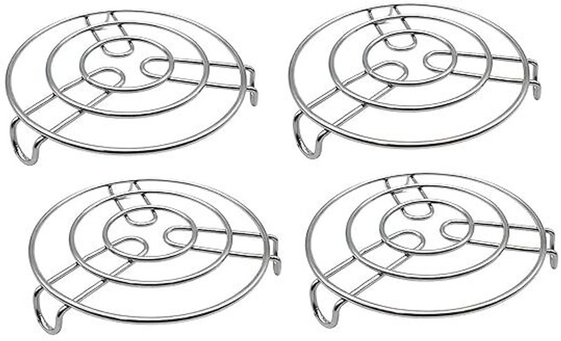 Myfashionstreet GHU Steel Trivet(Pack of 4)