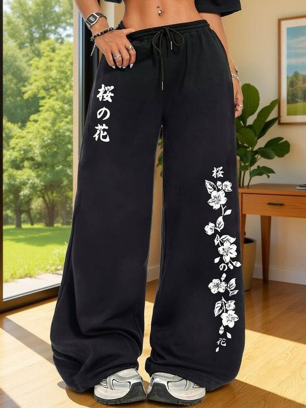 GeetaKashiStore Loose Fit Women Black Trousers