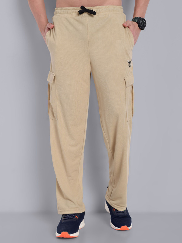Go Devil Regular Fit Men Beige Trousers