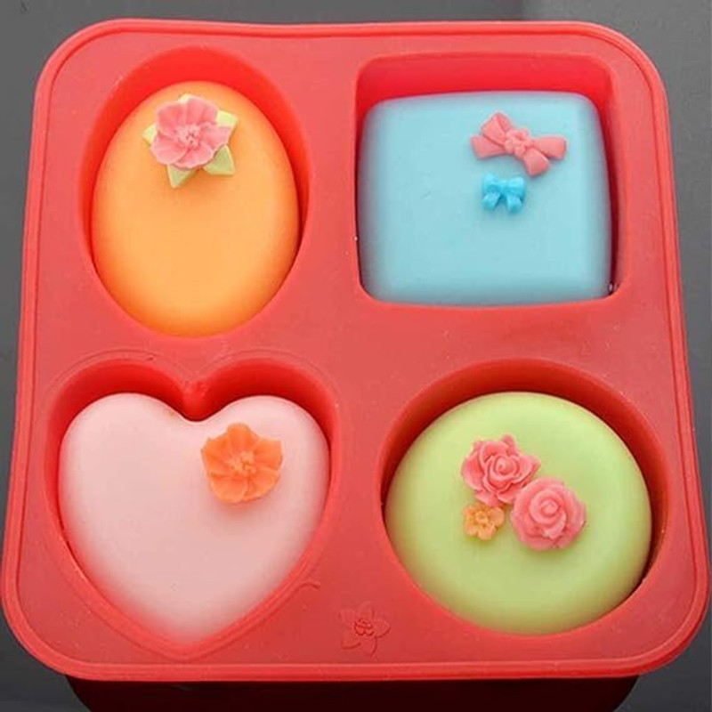 ugam store Silicone Circle, Square, Oval and Heart Shape Soap Cake Making Truffle Chocolate Shaver(17 cm)