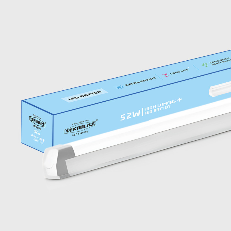 TEKNOLITE 52w Tube Light LED | Batten For Home, Living Room, Bedroom po4 | 52 W 3.5 cm Tube Light(White)