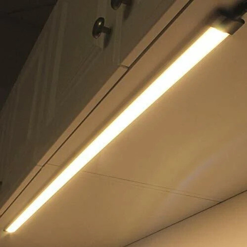 SUN LED LIGHTS 2 Feet (24 Inch) LED Tube/Profile for Cabinet/Counter Light-WARM WHITE 8 W 30 cm Tube Light(Yellow)