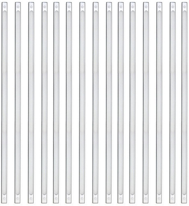 vibunt 4 Feet (48") LED Profile for Cabinet/Counter/scale Light - White 16 W 121.92 cm Tube Light(White, Pack of 2)
