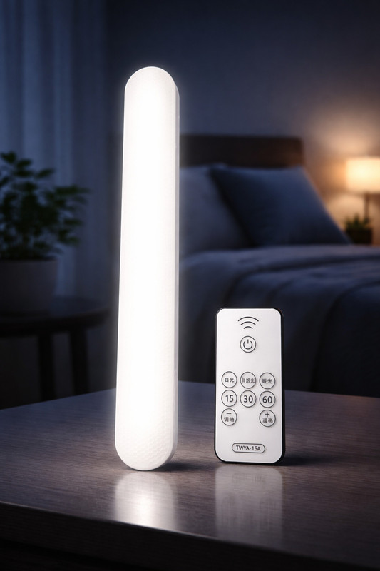 Shayona Rechargeable LED Cabinet Light with Remote | Wardrobe, Kitchen & Study Light 10 W 30 cm Tube Light(White)