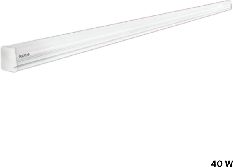 Polycab Intenso LED Batten Tube Light 40W (4 Ft) Cool White | Aluminium Body 40 W 114 cm Tube Light(White)