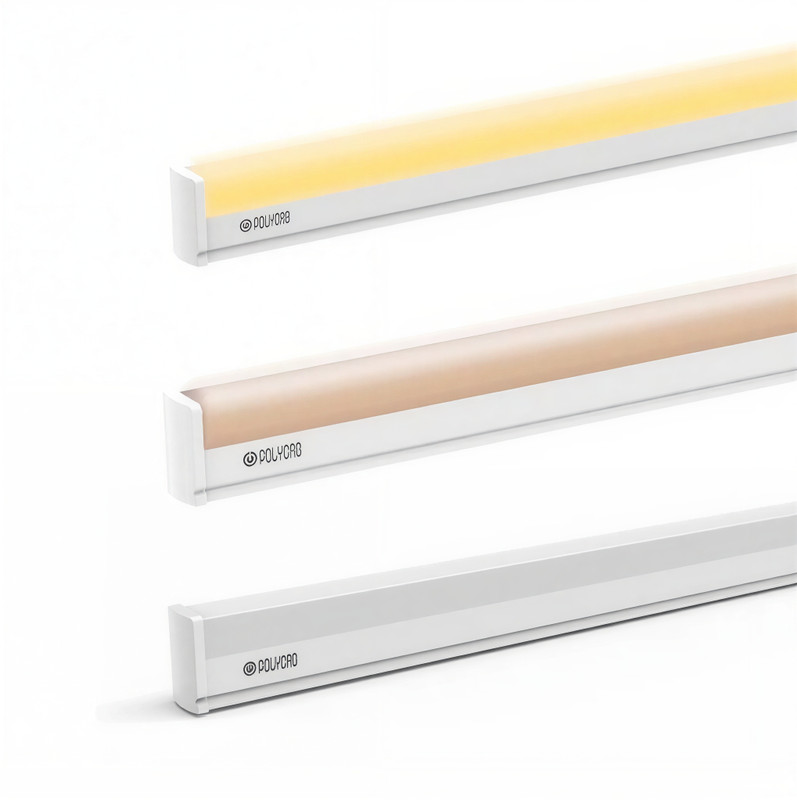 Polycab Intenso 3-in-1 CCT LED Batten (4 Ft) |Color Changing Switch, Ultra Slim, 120° 20 W 113 cm Tube Light(White, Pack of 3)