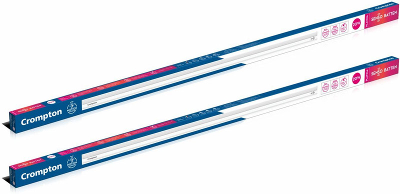 Crompton 24 W 121 cm Tube Light(White, Pack of 6)