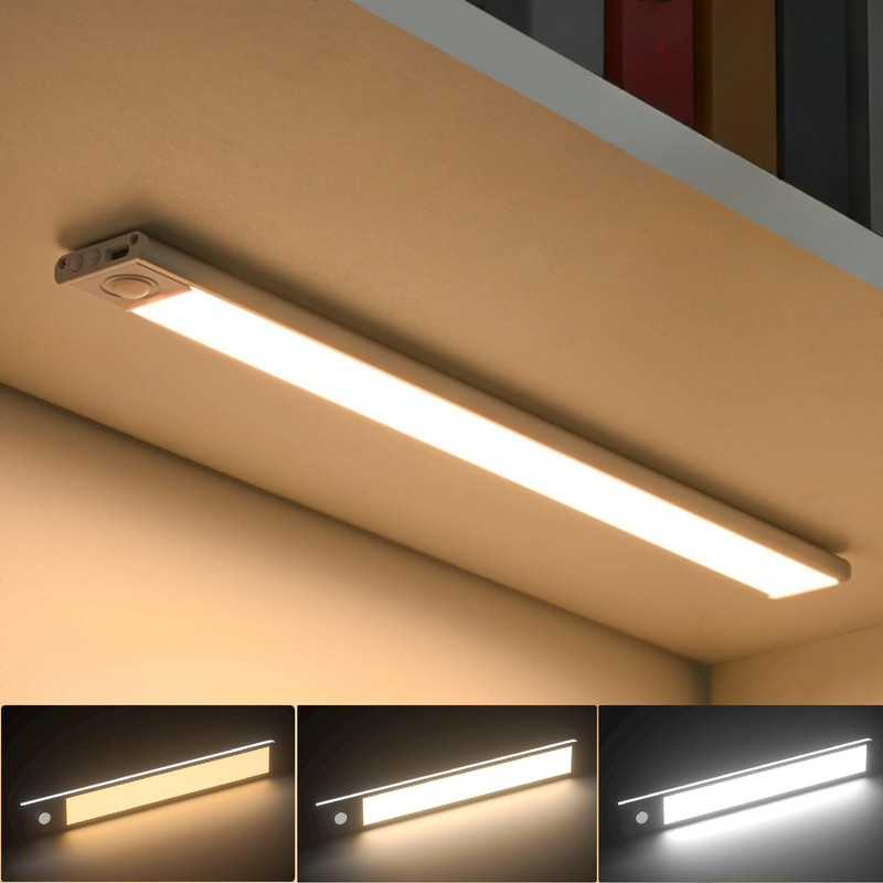 PRINERI 84 LED Motion Sensor Light Bar 5 W 26 cm Tube Light(White)
