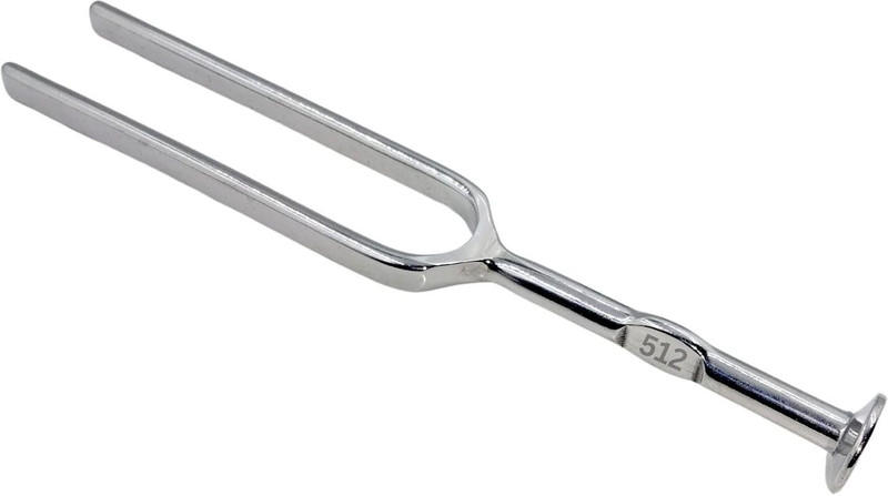 Bos Medicare Surgical 512Hz Stainless Steel Tuning Fork, Precise, Durable, Medical Grade Tuning Fork(512 HZ)