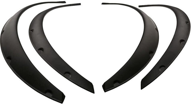 Auto MT 4PC Fender-Flares 3.5"/890mm Car Wheel Fender Flares, Flexible Body for All Car. Turbo Charger