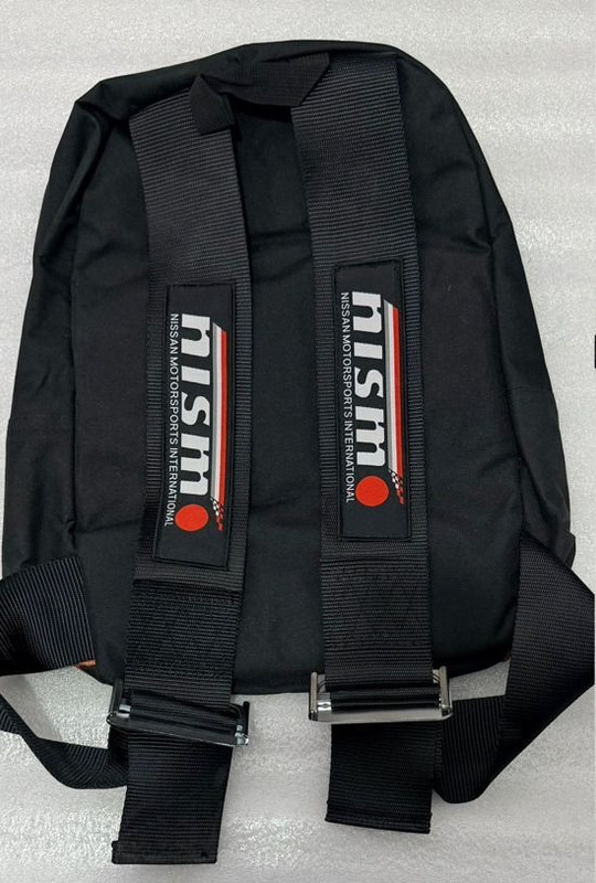 Auto MT NISMO Bride Racing Backpack Harness Shoulder Straps Books and Laptop. Car Flywheel
