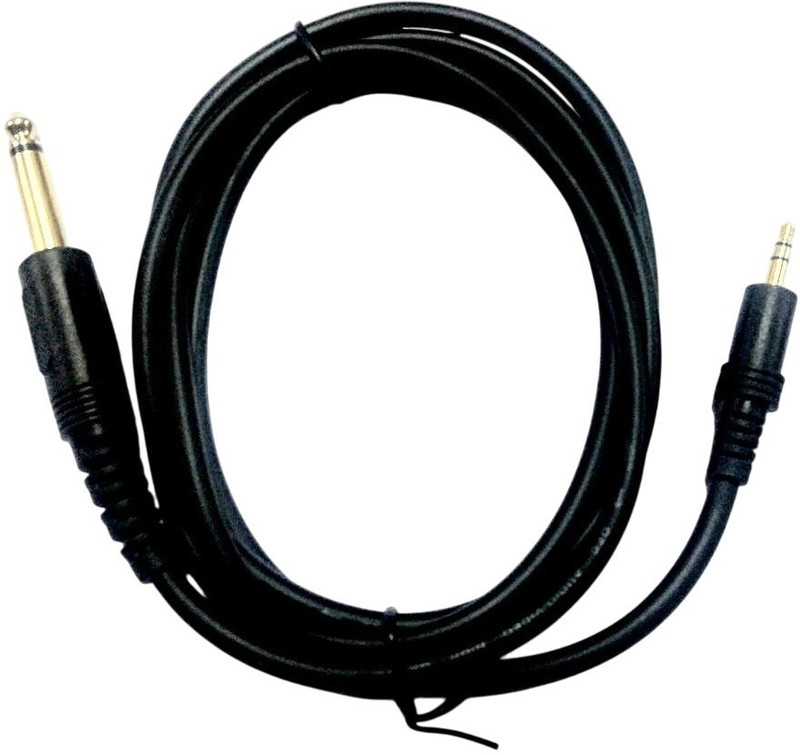 BALRAMA Stereo to P38 6.5 MM Audio to 3.5 MM AUX Jack Stereo Male Cable 1/4-inch TRS P38 Straight TRS Patch Cable(5 m in Length)