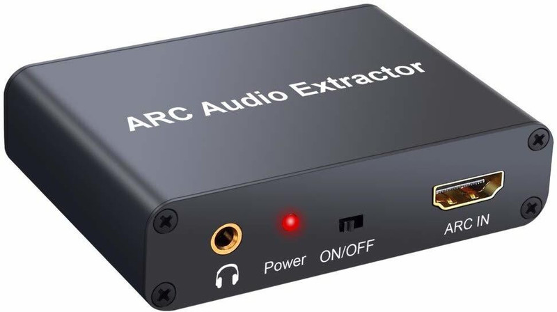 Tobo TV-out Cable HDMI ARC Audio Extractor Digital to Analog Audio Converter RCA 3.5TD-448H(Black, For TV)
