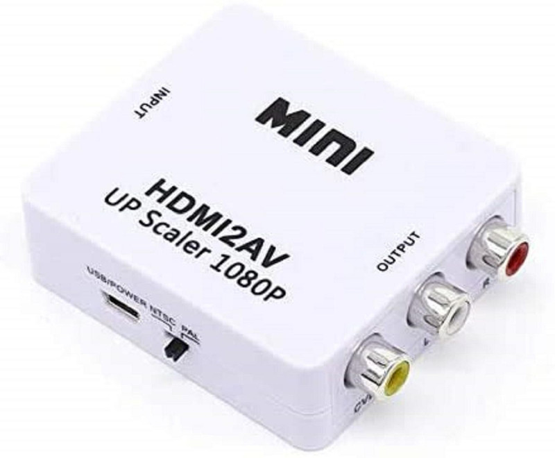 BALRAMA  TV-out Cable New Arrival New Arrival A1+ SELLER with best quality pro-FOR HDMI to AV Convert(Black::White::Multi, For TV)