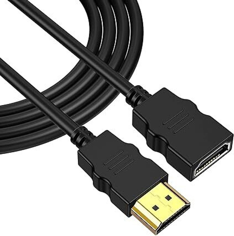 ALRITO TV-out Cable HDMI Male To Female Extension cable For Laptop, PC, Projector, Monitor etc(Black, For TV, 1.5 m)