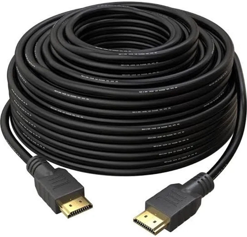 PAC  TV-out Cable 20 Meter HDMI Cable v1.4 with Ethernet, 3D/4Kx2K Ultra HD Resolution,(Black, For Computer, 20 m)