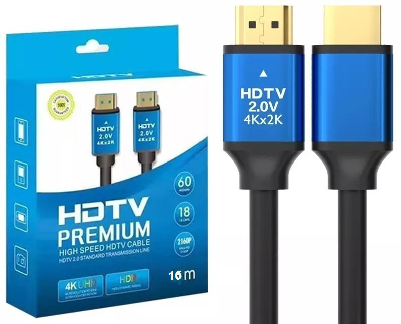 coolcold  TV-out Cable HDMI Cable, 10M HDTV 2.0 4K*2K HDR 3D Premium High Speed(Black, For TV)