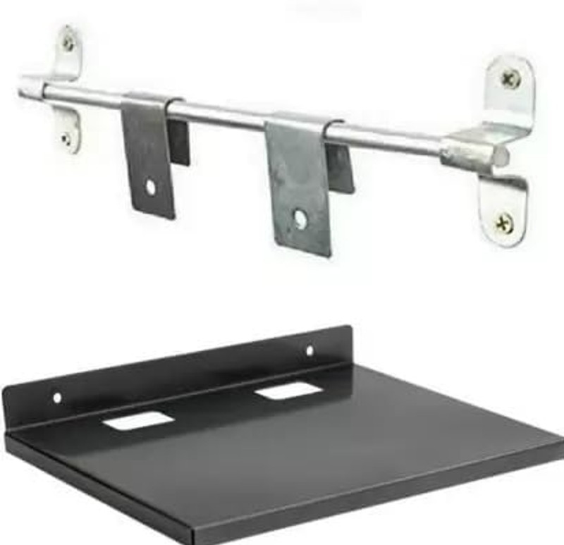 Rahulelectronic  TV-out Cable TV Wall Mount Stand with Heavy Duty Set Top Box Shelf Fixed TV Mount(TV Wall Mount Stand With Heavy Duty Set Top Box Shelf Fixed TV Mount, For TV)