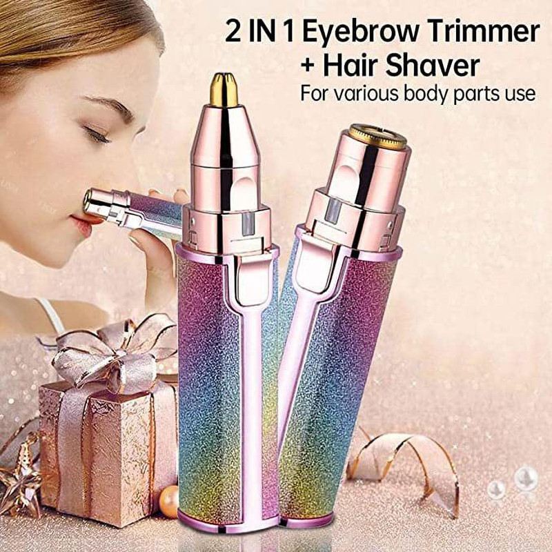 LALUTRADERES Eyebrow Hair Remover and Facial Hair Remover eyebrow shaper, Electric Eyebrow Thread(1.02 m, Pack of1)