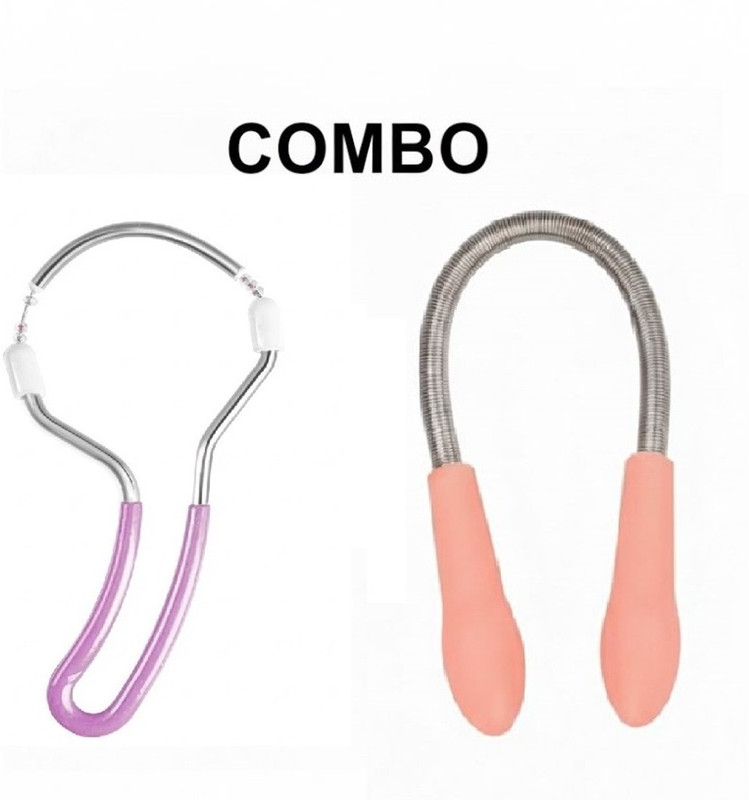 Kapish global Facial Hair Removal Spring Tool for Women Upper Lip & Chin Combo Pack