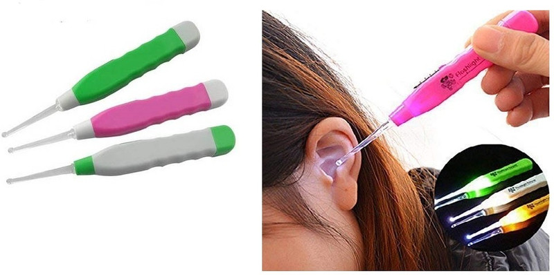 Classic deal Earpick With Flashlight Ear Wax Remover Child Safety Set Of 2