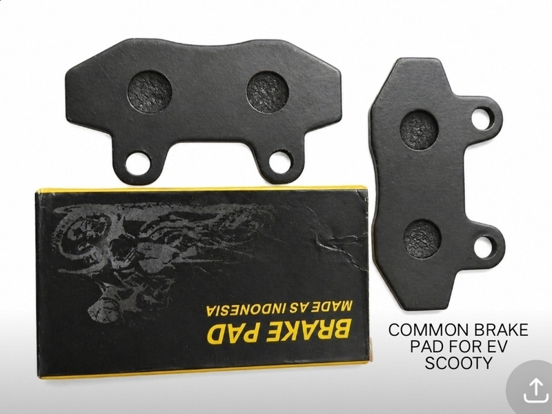 SANWARIYA EV AUTOMOBILES 55 Rear Brake Shoe(Plain Pack of 1 Universal For Bike Uno 1.7 EL)