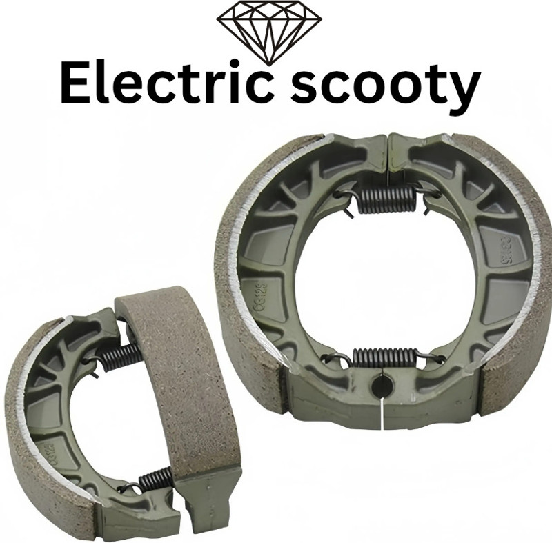 Creystelenergy 110 Rare Break Shoe Rear Brake Shoe(Plain Kinetic Scooty, Scooty)
