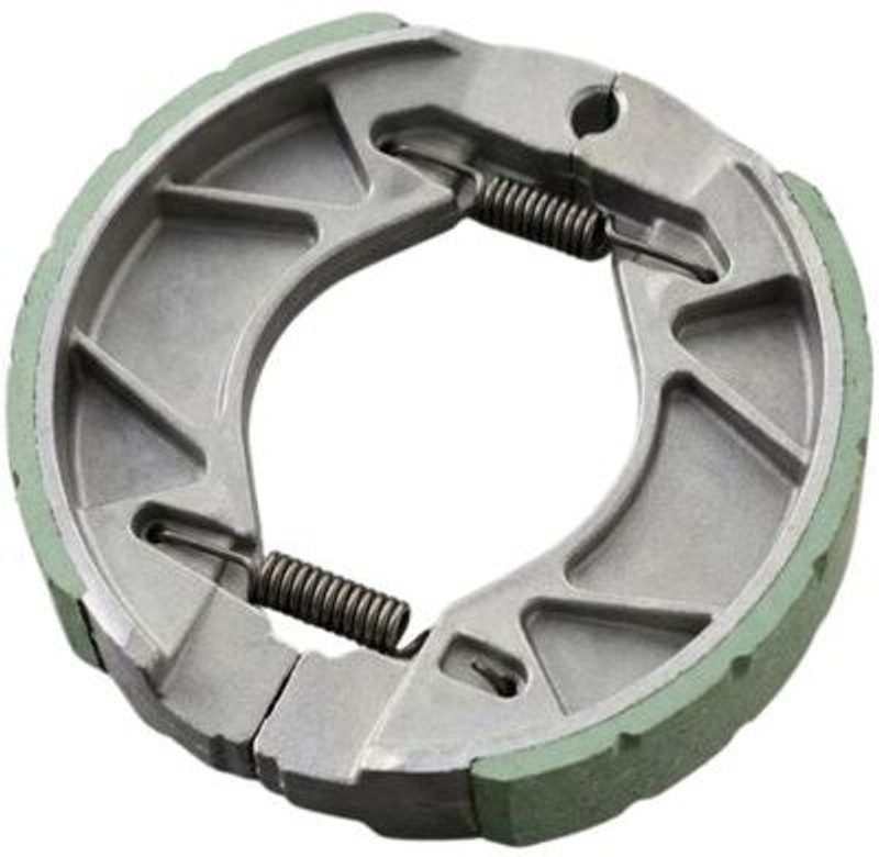 MOTO PLANET MPD-Rear Brake Shoe Usable for Yama Aerox Non-Abssester Durable & Smooth Braking Rear Brake Shoe(Water Grooved Pack of 1 Yamaha 118 NE)