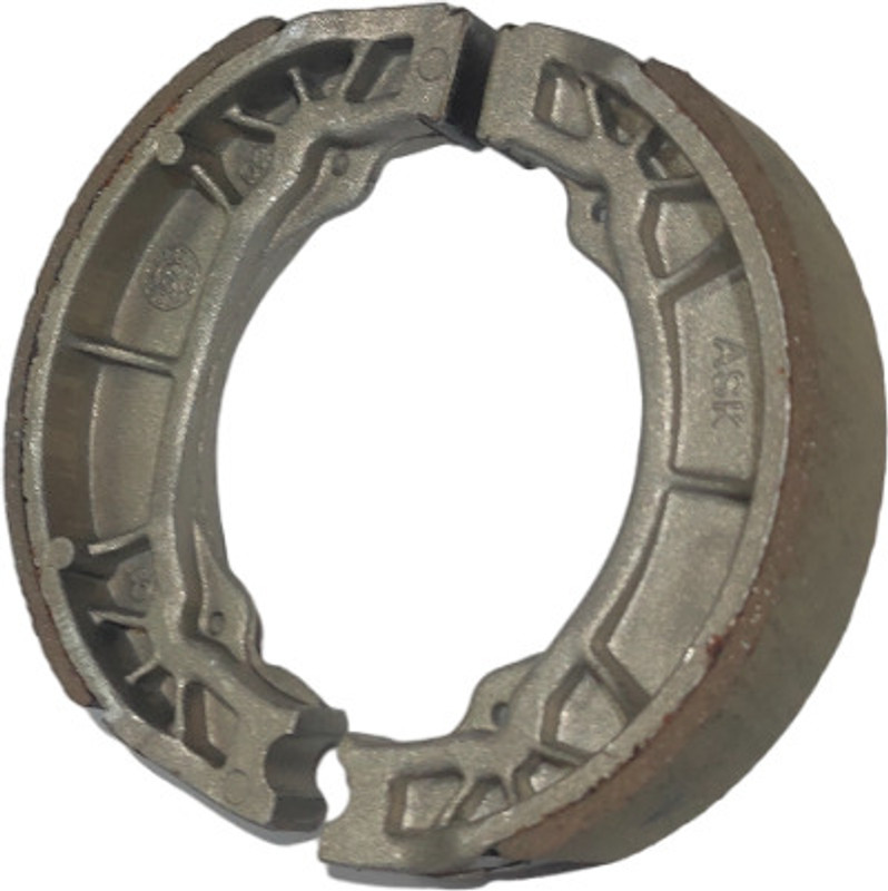 KALSTAR 2218 Rear Brake Shoe(Plain Pack of 2 MAHINDRA Gusto, Duro Dz)