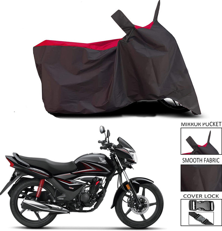 CoverXpert Two Wheeler Cover for Honda(Shine, Black)