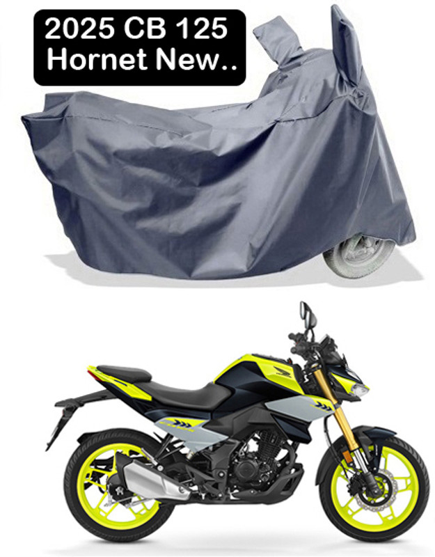 Amexride Two Wheeler Cover for Honda(CB, Grey)