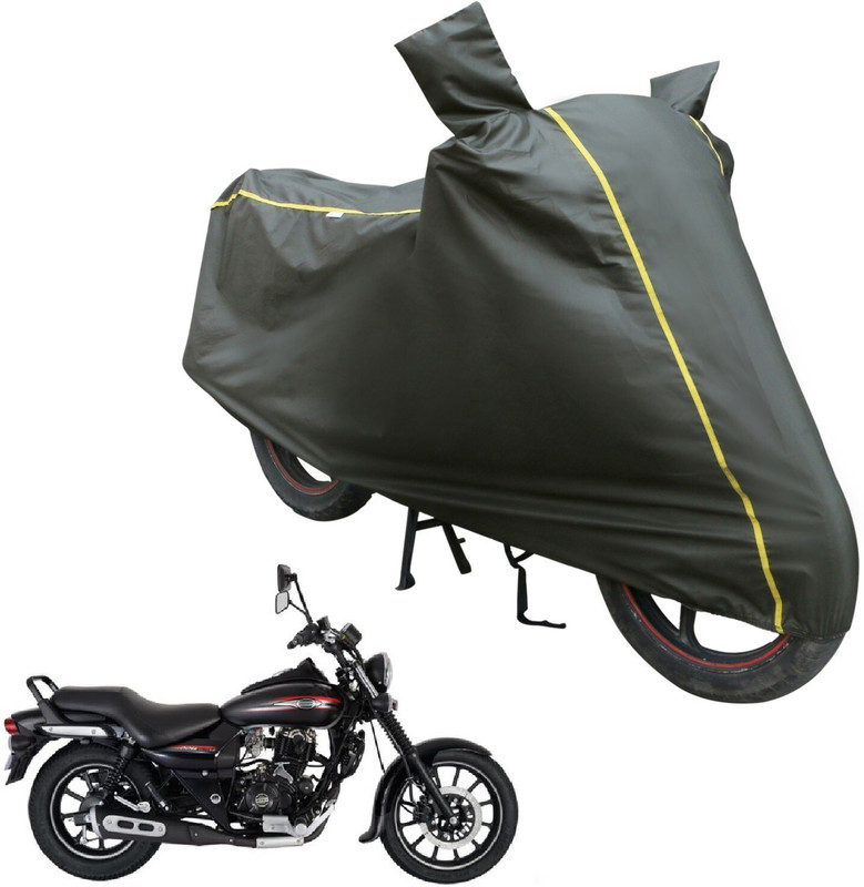 Fit Fly Waterproof Two Wheeler Cover for Bajaj(Avenger 220 Street, Green)