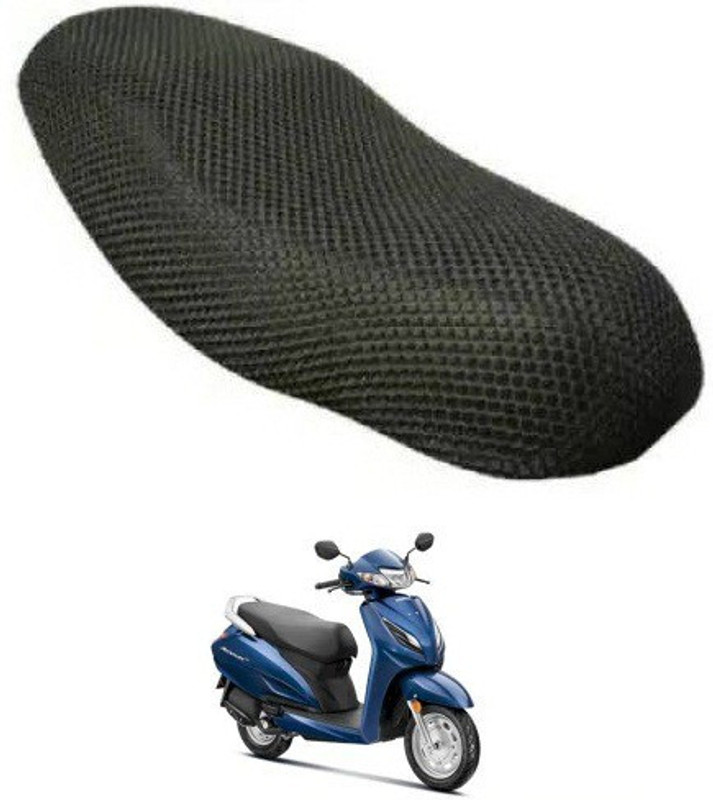 ABSONE New-UNQ-MESH-BSC-A6 Single Bike Seat Cover For Honda Activa 6G