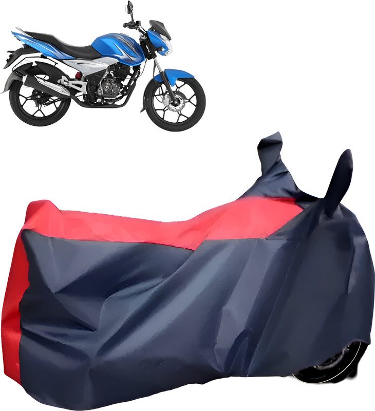 CRANEST Waterproof Two Wheeler Cover for Bajaj(Discover 125 DTS-i, Red, Blue)