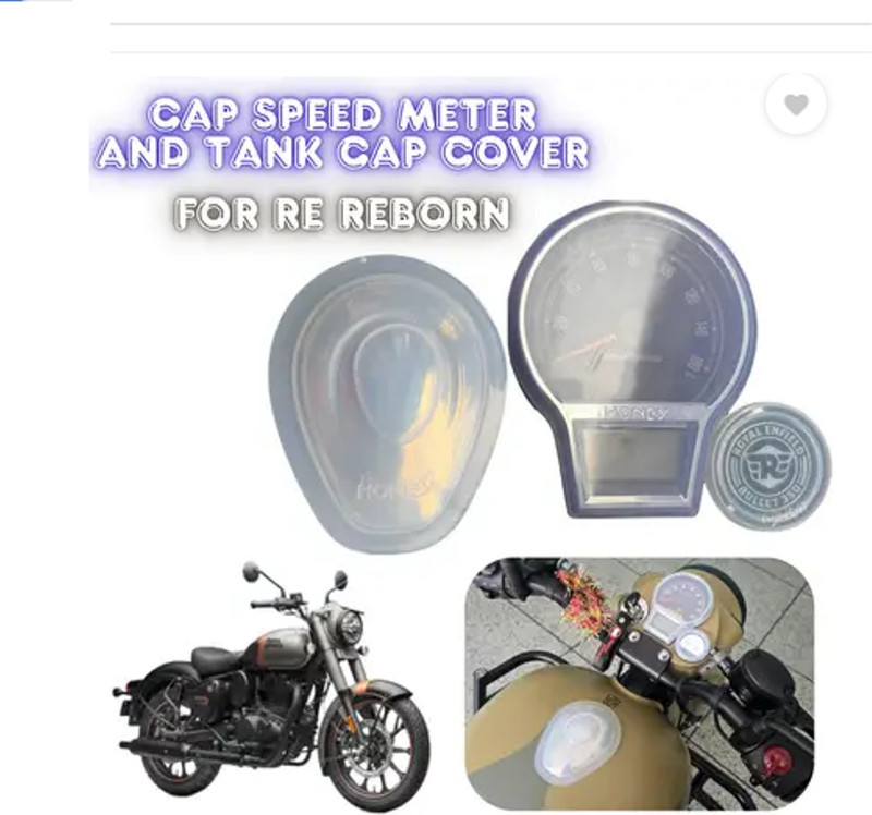 GRILLO Two Wheeler Cover for Royal Enfield(Classic 350, White)