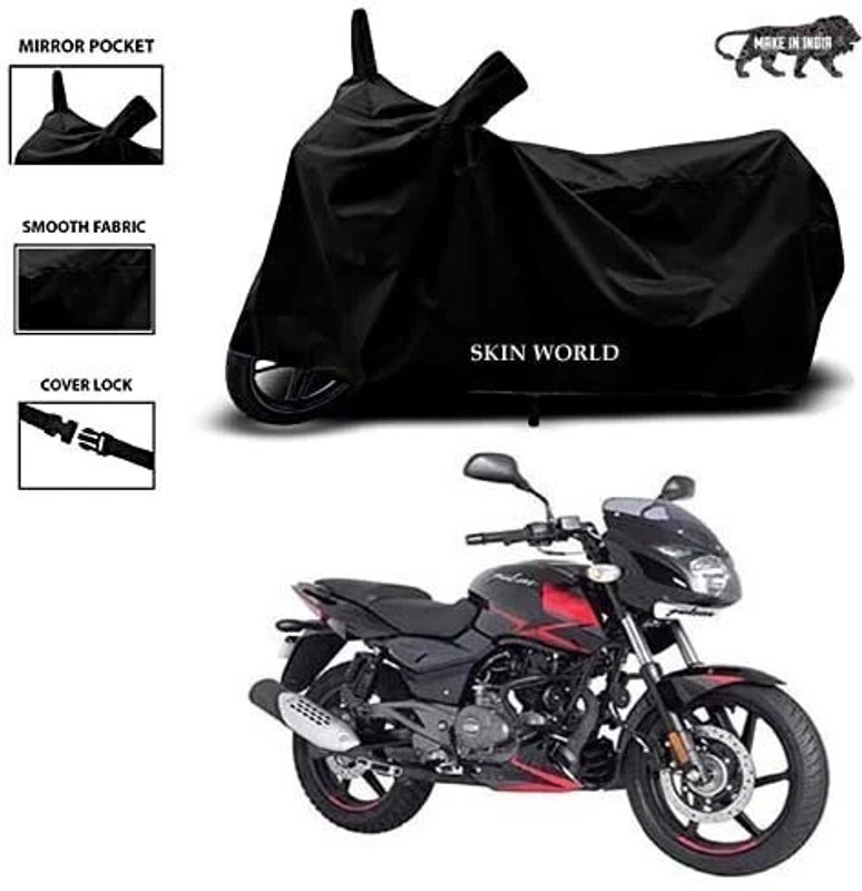APNEK Two Wheeler Cover for Bajaj(Pulsar 150, Black)