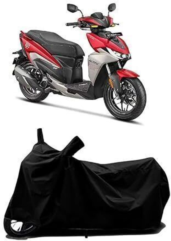 VELOROOF Waterproof Two Wheeler Cover for Hero(ZX 125, Black)